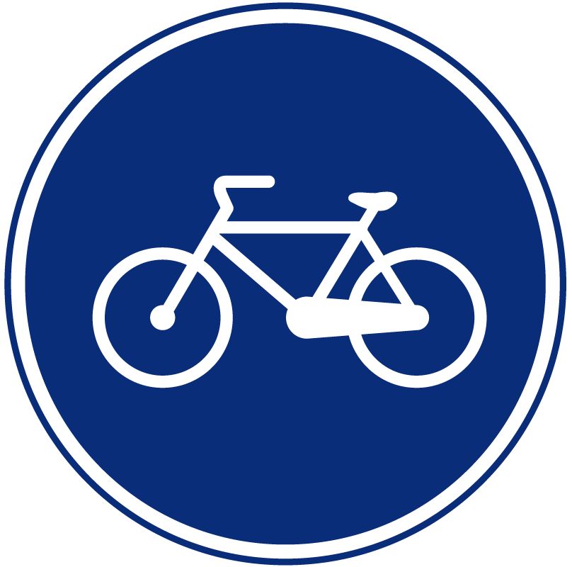 Paso obligatorio ciclistas