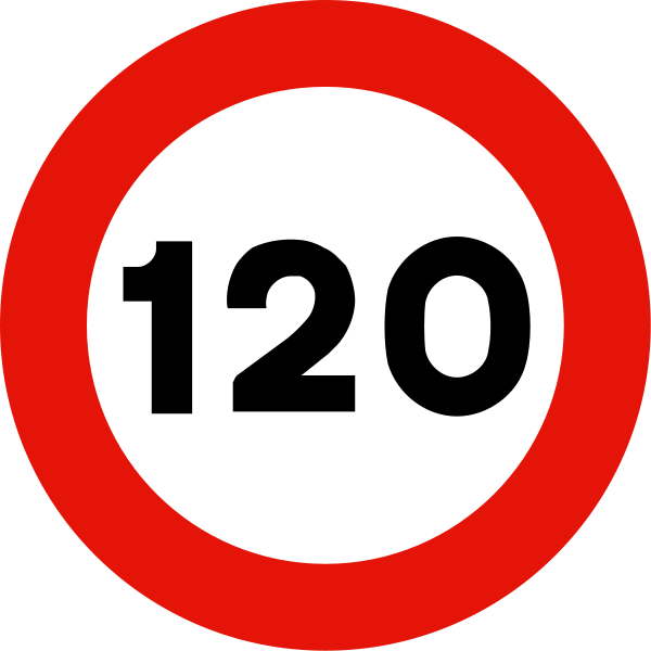 120 km/h